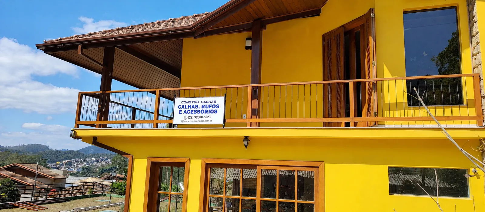 Projeto de calhas em Nova Friburgo — Constru-Calhas