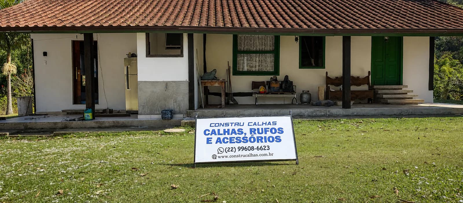 Projeto de calhas em Nova Friburgo — Constru-Calhas